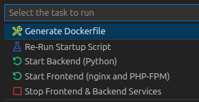Common tasks